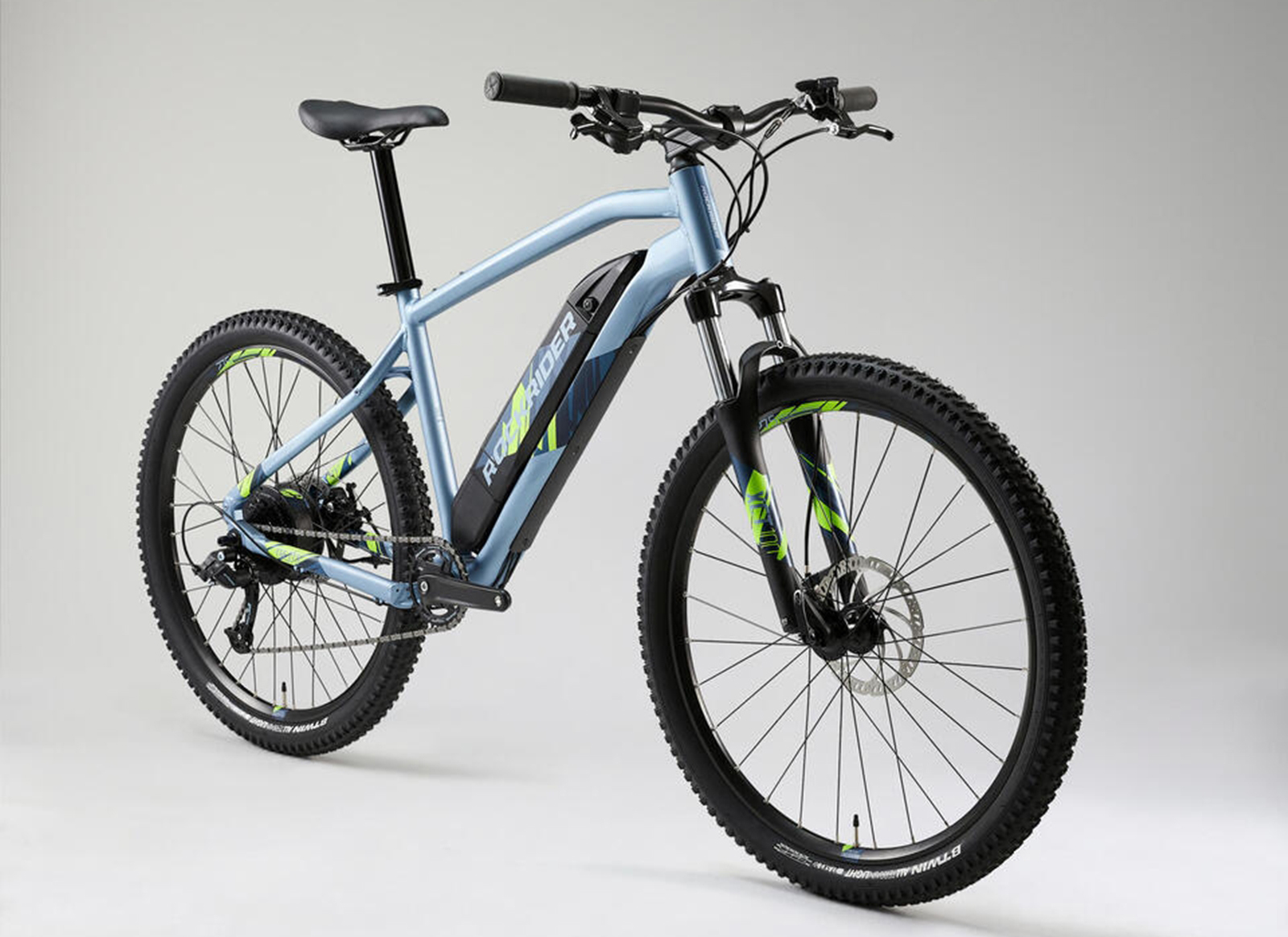 Bicicleta eléctrica de montaña Rockrider E-Bike ST 100 27,5"