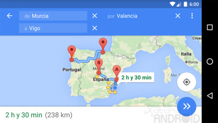 Con este truco puedes navegar hacía múltiples destinos con Google Maps para Android