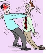 Las diez causas de ira en el trabajo