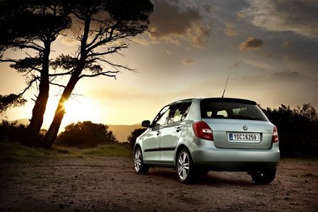Skoda Fabia trasera