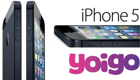 Precios iPhone 5 con Yoigo