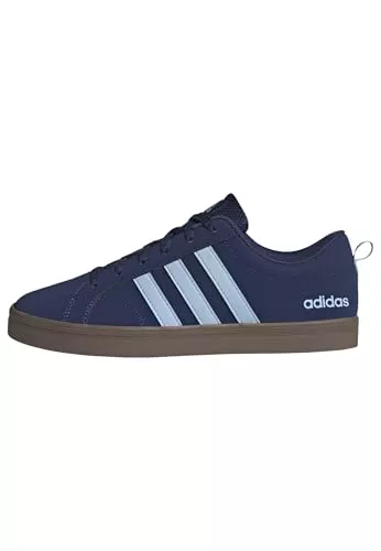 adidas Hombre VS Pace 2.0 Shoes, Dark Blue/Clear Sky/GUM5, 44 2/3 EU