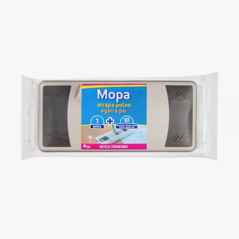 Mopa atrapa polvo Bosque Verde multiusos 1 mopa + 10 gamuzas