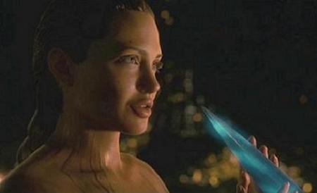 Angelina Jolie digitalizada