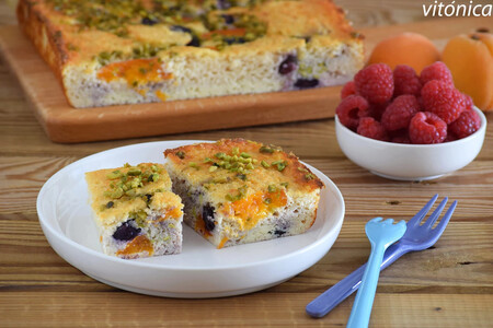 Pastelproteicoarandanos