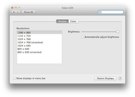 Desactiva el monitor interno de tu mac cuando conectes uno externo