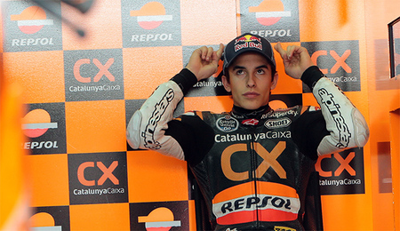 Intentan robar el scooter de Marc Márquez, lo que TV no enseña