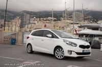 Kia Carens 2013, presentación y prueba en Mónaco