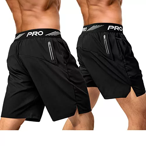 aquota Pack de 2 Pantalones Cortos para Hombre