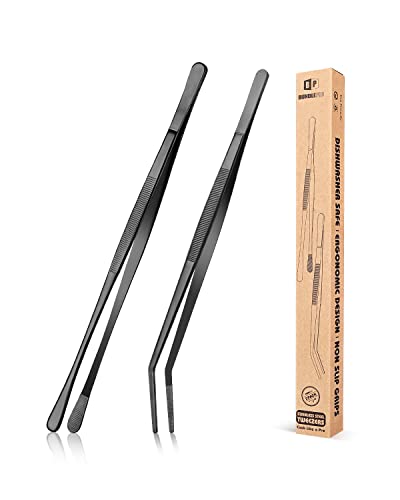 Juego de 2 Pinzas de Cocina Profesionales