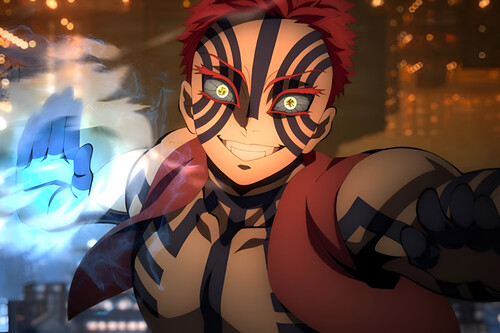 "Se respiraba un ambiente tenso". La grabación de Kimetsu no Yaiba: La Fortaleza Infinita fue complicada, especialmente para Akaza  