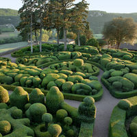 Los pintorescos jardines colgantes de Marqueyssac (Francia)