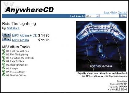 AnywhereCD, MP3 más discos físicos sin DRM