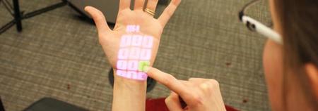 OmniTouch, convirtiendo cualquier superficie en una pantalla táctil. El futuro según Microsoft