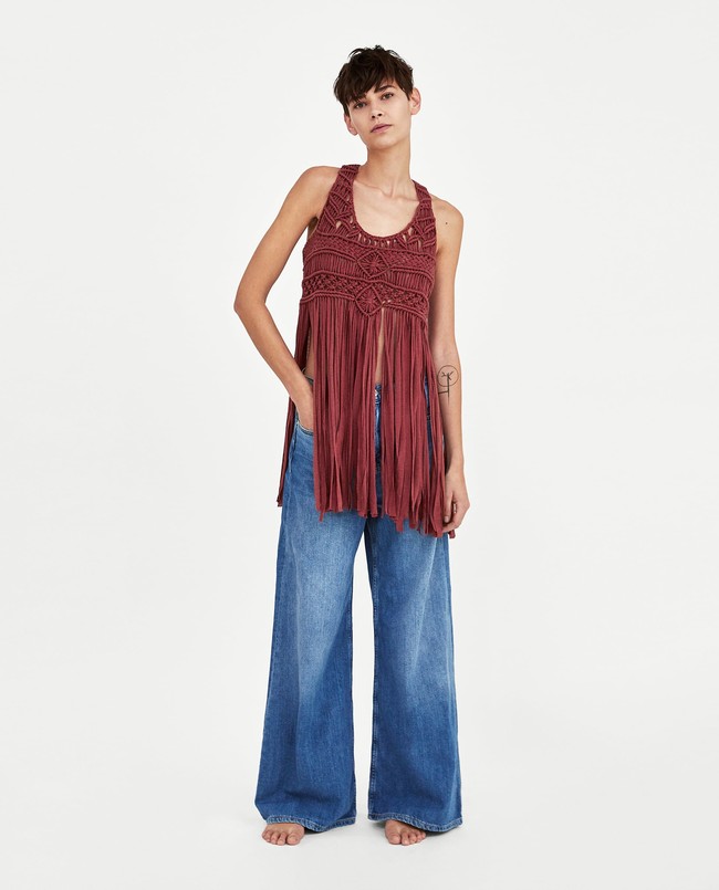 Cropped Top Zara Rebajas 05