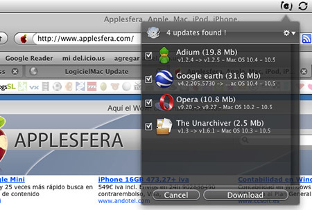 LogicielMac Update: Mantén actualizadas tus aplicaciones