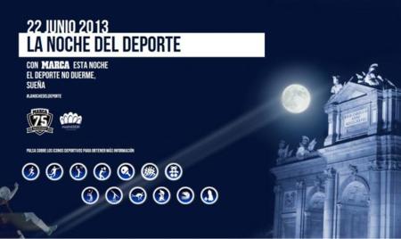 Running para apoyar la candidatura olímpica de Madrid 2020 en La Noche del Deporte