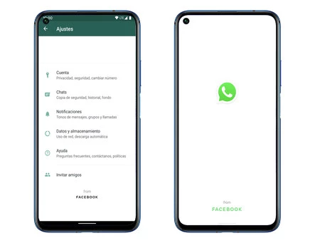 FacebookからのWhatsapp