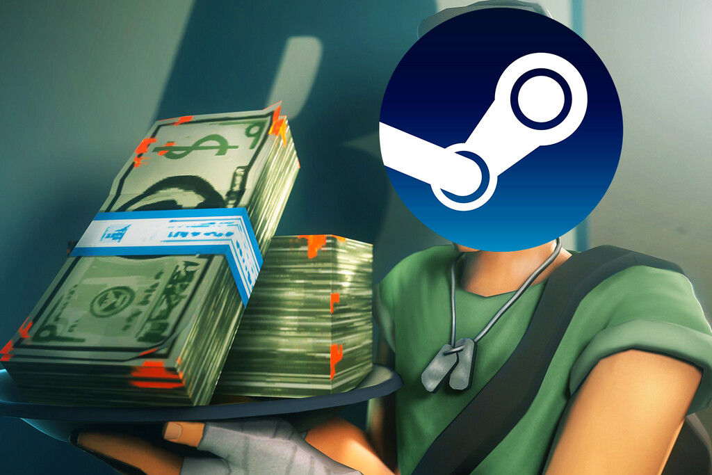 Gráfico de crecimiento de facturación de Steam