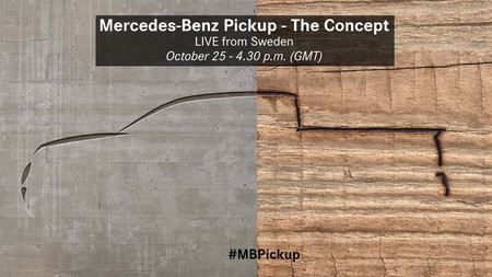 ¡Por fin! Mercedes-Benz presentará el prototipo de su pick-up este martes