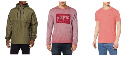 Chollos en tallas sueltas de chaquetas, cortavientos y camisetas de marcas como Tommy Hilfiger, Superdry o Jack & Jones en Amazon
