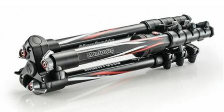 Manfrotto ha presentado una versión en fibra de carbono de su trípode BeFree