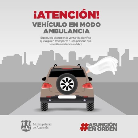 Bandera Blanca Auto Significado Urgencia Medica