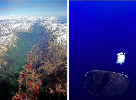 Cien hermosas imágenes tomadas desde la ventanilla del avión