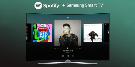 Spotify actualiza su app para las smart TV Samsung de 2015 y 2016