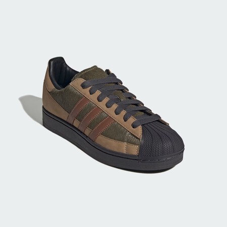 Adidas Superstar Piel Elegantes Primavera Tendencia Sofisticadas Marrones