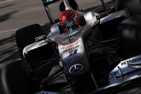 Mercedes tiene un F-Duct innovador en la recamara