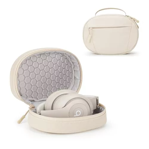 Funda Protectora de Viaje para Auriculares Soundcore Q20i/ Soundcore de Anker Q30/Sony WH-CH520/ WH-CH720N/ JBL Tune 510BT, Bolsa de Viaje Blanda