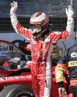 Raikkonen, el mejor debutante de Ferrari