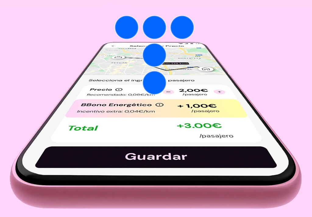 Telefónica tiene una app para que sus empleados compartan coche. Y ahora les paga por usarla