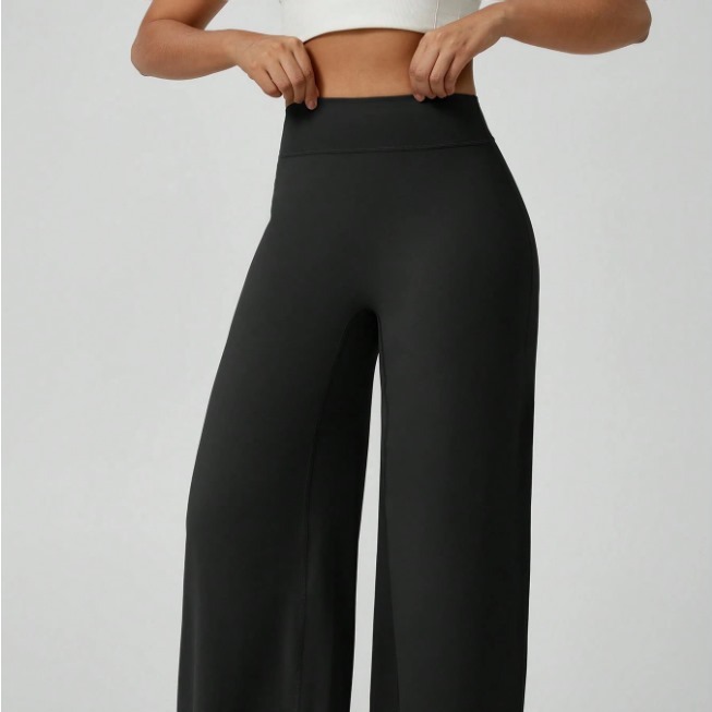 NCMRYU Leggings de cintura alta y pierna recta