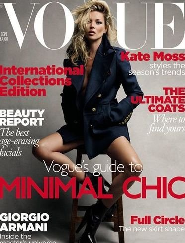 Kate Moss: ya van 30 para la revista Vogue