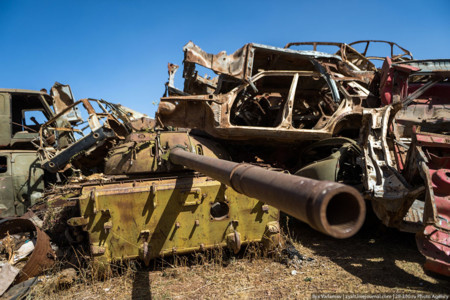 Tanques abandonados Eritrea