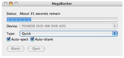 MegaBlanker borra tus cds y dvd