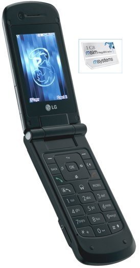 LG U830 con MegaSIM de 1GB