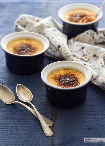 Créme Brûlée. Receta tradicional francesa
