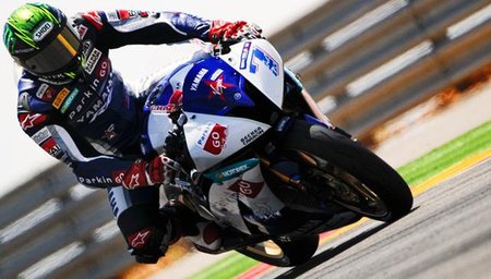 Supersport España 2011: Broc Parkes no pudo con la presión de Chaz Davies