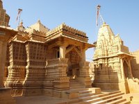 El templo jainista de Lodruva, en Jaisalmer