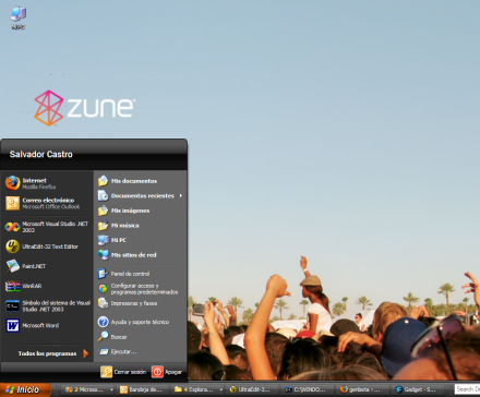 Zune Theme, algo más gris que el Royale Noir