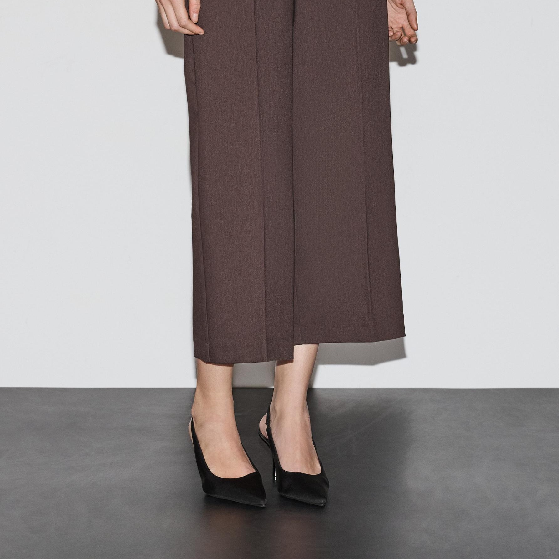 Pantalón culotte de vestir