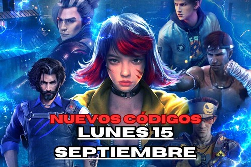 Códigos Free Fire Max hoy Lunes 15 de Septiembre con recompensas gratuitas 
