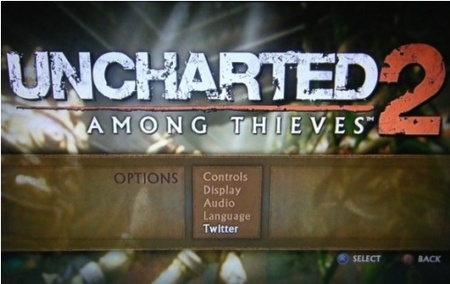 'Uncharted 2: El reino de los ladrones' hará uso de Twitter