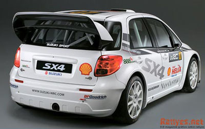 Suzuki ya tiene traje para su SX4 WRC