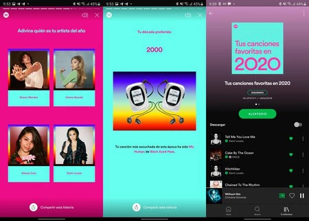 Spotify サマリー 2020