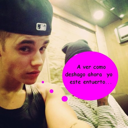 Justin Bieber nos ha enseñado el bieberón sin querer, ¿será verdad?