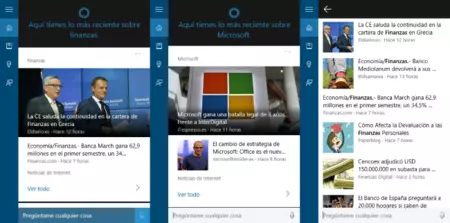 Cortana Noticias